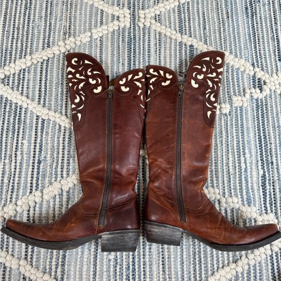 Ariat Hacienda Leather Boots - Picture 10 of 16
